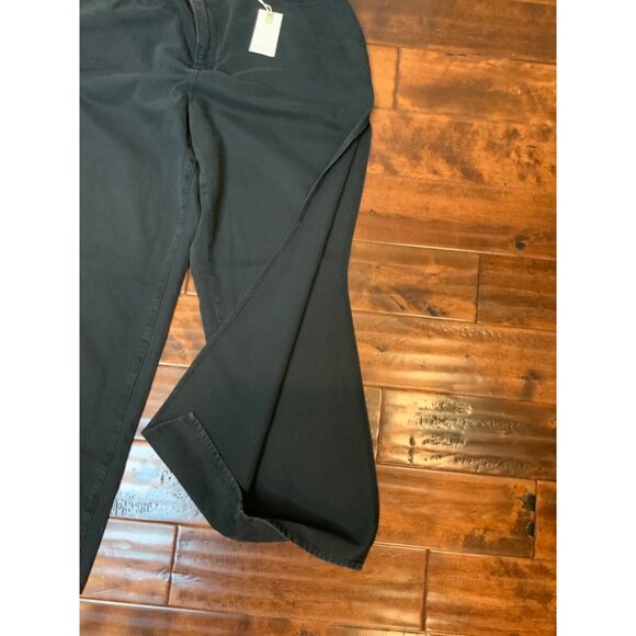 L'Agence Black Chino Tapered Leg Flight Pant NWT $265, Size 29 - Picture 4 of 10